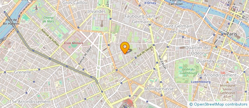 localisation de l'entreprise MONSIEUR JACQUES NORINDR à PARIS