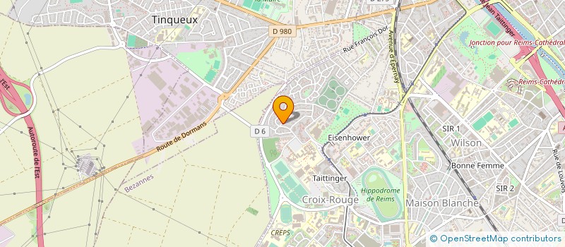 localisation de l'entreprise MONSIEUR JACQUES NORMAND à REIMS