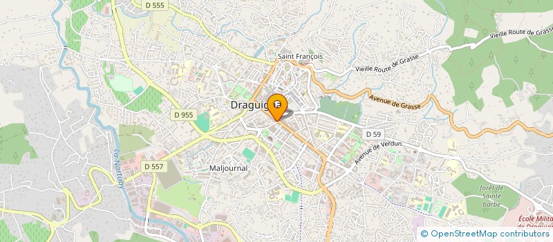 localisation de l'entreprise MONSIEUR JACQUES OBADIA à DRAGUIGNAN