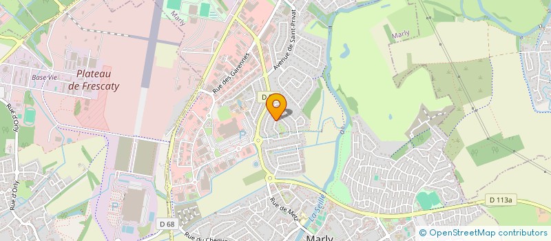 localisation de l'entreprise MONSIEUR JACQUES OBRECHT  MARLY