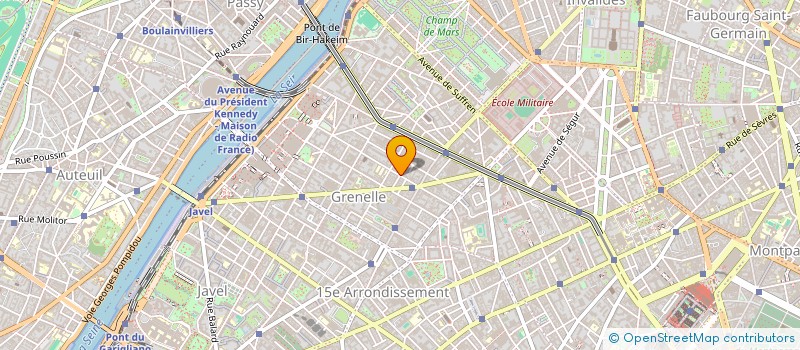 localisation de l'entreprise MONSIEUR JACQUES OGOMBE BOLOSI  PARIS