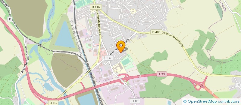 localisation de l'entreprise MONSIEUR JACQUES OHMER à DOMBASLE-SUR-MEURTHE