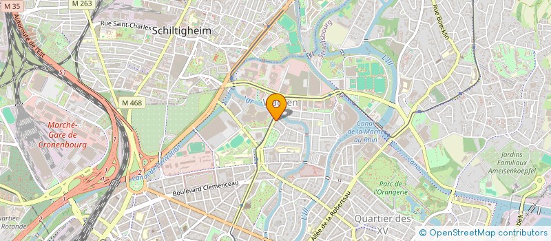 localisation de l'entreprise MONSIEUR JACQUES OHNOUNA à STRASBOURG