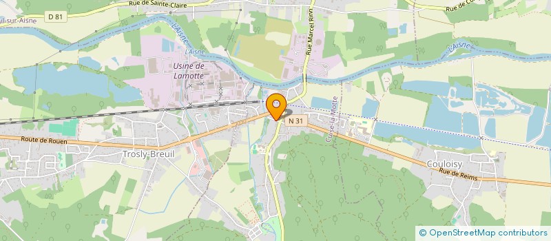 localisation de l'entreprise MONSIEUR JACQUES OKETEN  CHELLES