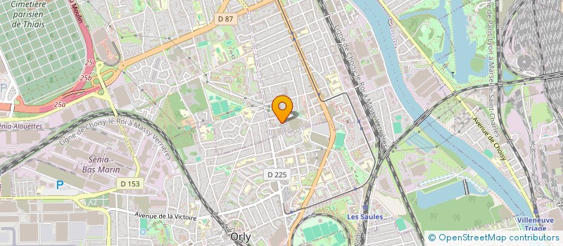 localisation de l'entreprise MONSIEUR JACQUES OKOMBI à CHOISY-LE-ROI