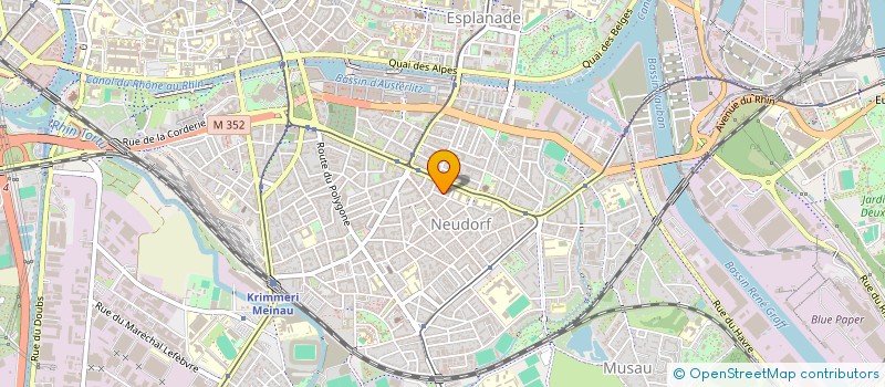 localisation de l'entreprise MONSIEUR JACQUES OLIVARES à STRASBOURG