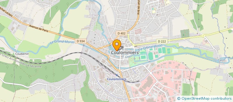 localisation de l'entreprise MONSIEUR JACQUES OLIVIER à COULOMMIERS
