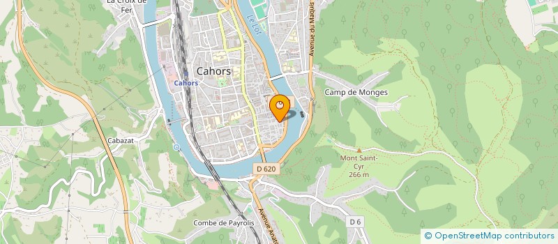 localisation de l'entreprise MONSIEUR JACQUES OLIVIER à CAHORS