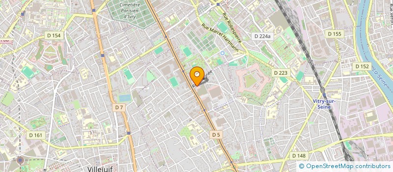 localisation de l'entreprise MONSIEUR JACQUES-OLIVIER JOVIEN  VITRY-SUR-SEINE