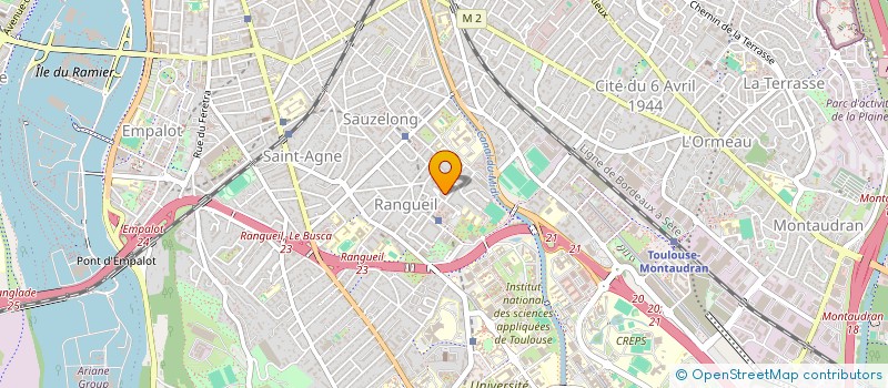 localisation de l'entreprise MONSIEUR JACQUES OLIVIER LE BRETON  TOULOUSE
