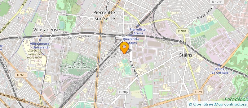 localisation de l'entreprise MONSIEUR JACQUES-OLIVIER SEKA à PIERREFITTE-SUR-SEINE