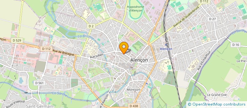 localisation de l'entreprise MONSIEUR JACQUES OLLIVIER à ALENCON