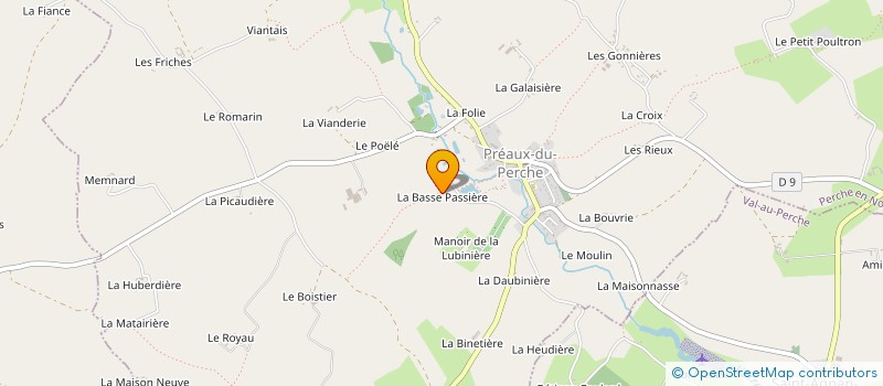 localisation de l'entreprise MONSIEUR JACQUES OMEYER à VAL-AU-PERCHE