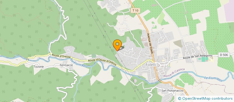 localisation de l'entreprise MONSIEUR JACQUES ORSINI à PENTA-DI-CASINCA