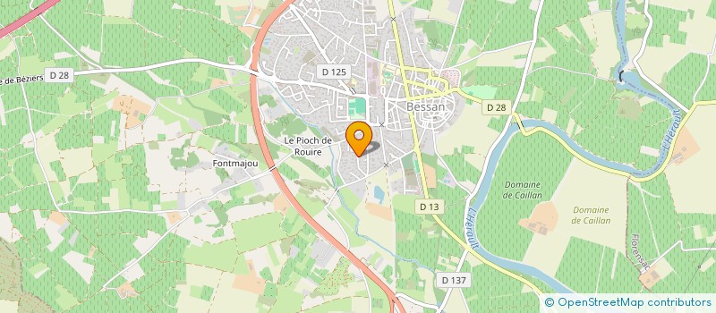 localisation de l'entreprise MONSIEUR JACQUES OSELE  BESSAN