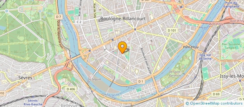 localisation de l'entreprise MONSIEUR JACQUES OSTROWSKI à BOULOGNE-BILLANCOURT