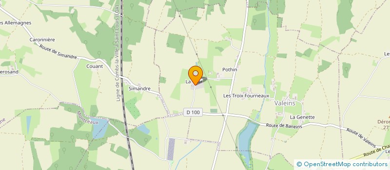 localisation de l'entreprise MONSIEUR JACQUES PAGET  VALEINS