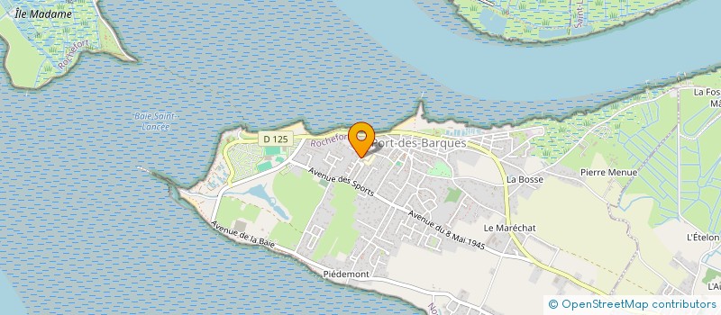 localisation de l'entreprise MONSIEUR JACQUES PAGNIER  PORT-DES-BARQUES