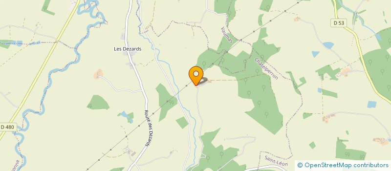 localisation de l'entreprise MONSIEUR JACQUES PAILLER  CHATELPERRON