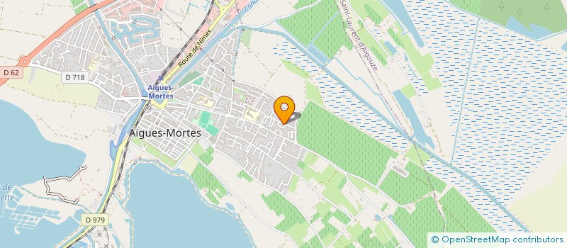 localisation de l'entreprise MONSIEUR JACQUES PAINSAR  AIGUES-MORTES