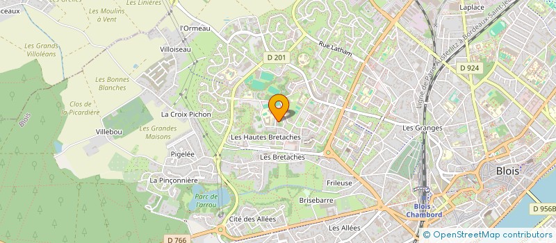 localisation de l'entreprise MONSIEUR JACQUES PAITRAULT à BLOIS
