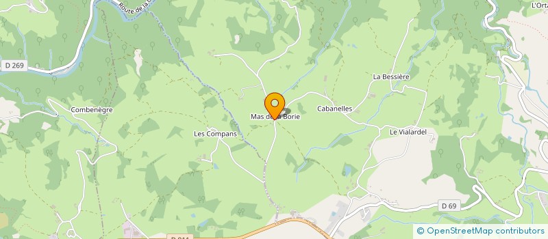 localisation de l'entreprise MONSIEUR JACQUES PALIS  LA ROUQUETTE