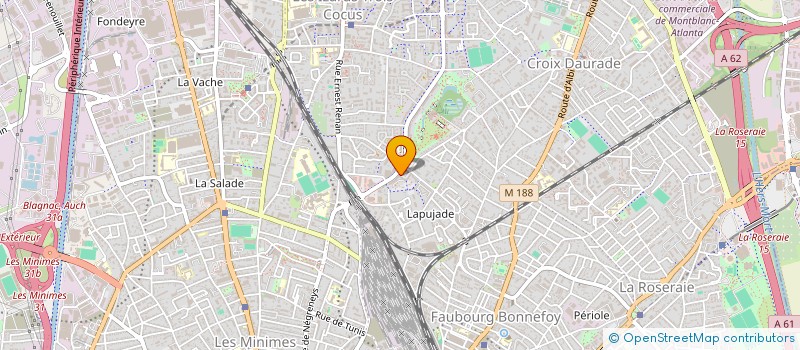 localisation de l'entreprise MONSIEUR JACQUES PAPAYO à TOULOUSE
