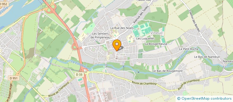 localisation de l'entreprise MONSIEUR JACQUES PARENT à VINEUIL