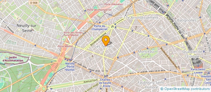 localisation de l'entreprise MONSIEUR JACQUES PARIER  PARIS