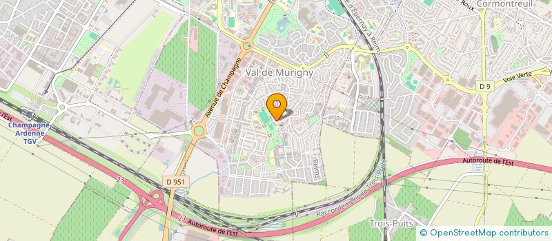 localisation de l'entreprise MONSIEUR JACQUES PATE  REIMS