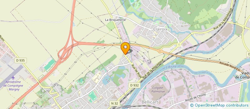 localisation de l'entreprise MONSIEUR JACQUES PATRAT  CLAIROIX