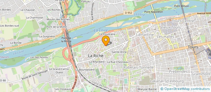 localisation de l'entreprise MONSIEUR JACQUES PATTE à LA RICHE