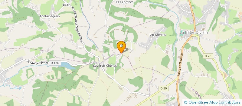 localisation de l'entreprise MONSIEUR JACQUES PAULEVE  CHARANCIEU