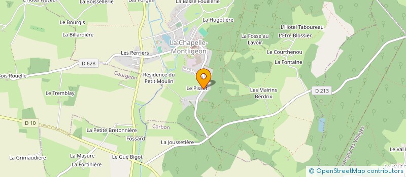 localisation de l'entreprise MONSIEUR JACQUES PAUMIER à MORTAGNE-AU-PERCHE