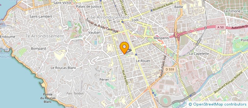 localisation de l'entreprise MONSIEUR JACQUES PAYAN  MARSEILLE