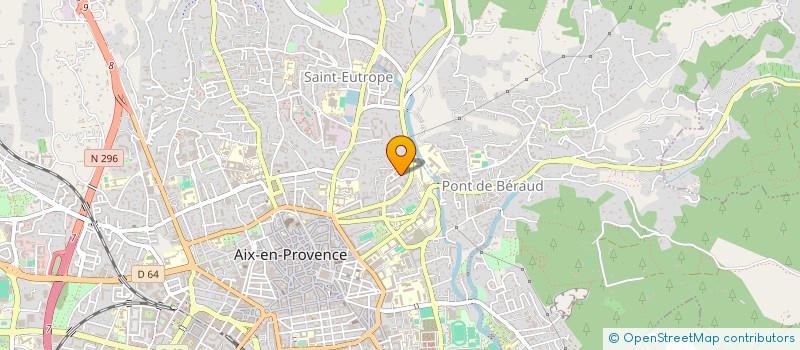 localisation de l'entreprise MONSIEUR JACQUES PAYET à AIX-EN-PROVENCE