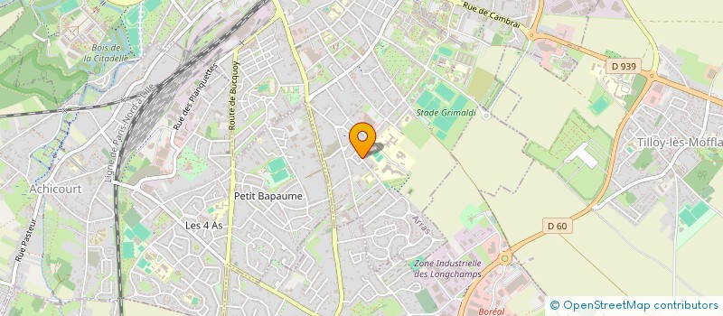 localisation de l'entreprise MONSIEUR JACQUES PAYEUR à ARRAS
