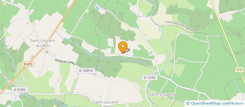 localisation de l'entreprise MONSIEUR JACQUES PEDEBOSCQ  SAINT-EXUPERY