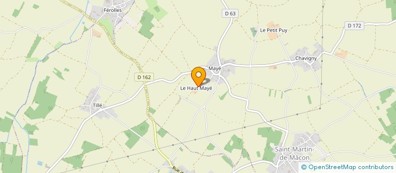 localisation de l'entreprise MONSIEUR JACQUES PELLAUMAIL  SAINT-MARTIN-DE-MACON