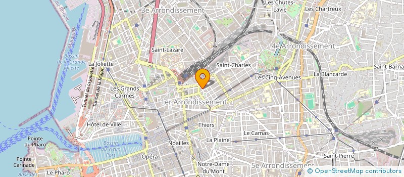 localisation de l'entreprise MONSIEUR JACQUES PELLEGRIN à MARSEILLE
