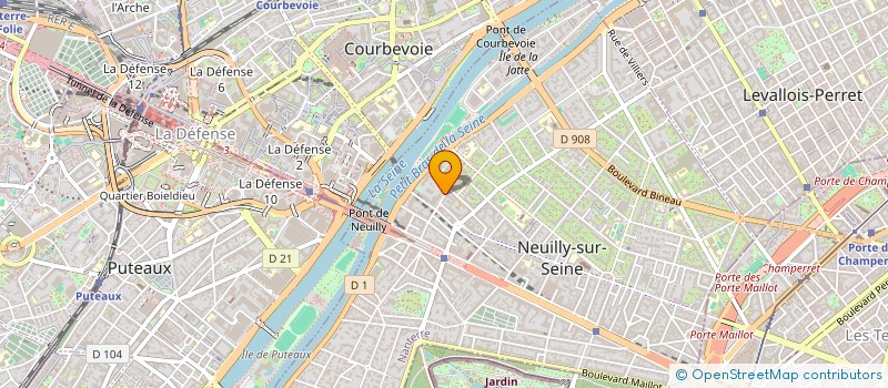 localisation de l'entreprise MONSIEUR JACQUES PELLETIER à NEUILLY-SUR-SEINE