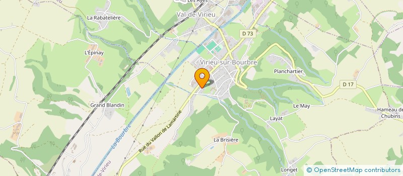 localisation de l'entreprise MONSIEUR JACQUES PEREZ  VAL-DE-VIRIEU