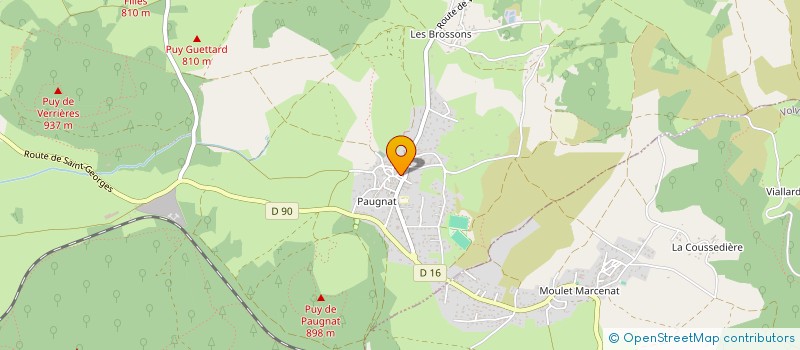 localisation de l'entreprise MONSIEUR JACQUES PERICHON  CHARBONNIERES-LES-VIEILLES