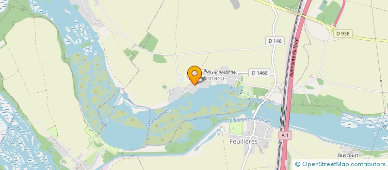 localisation de l'entreprise MONSIEUR JACQUES PEROMET  HEM-MONACU