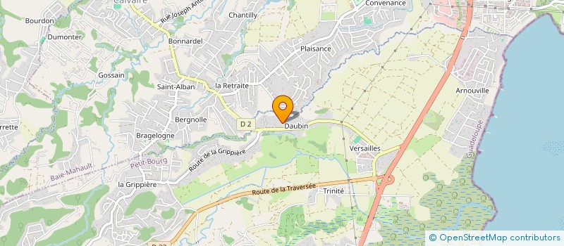 localisation de l'entreprise MONSIEUR JACQUES PEROVAL  PETIT-BOURG