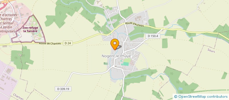 localisation de l'entreprise MONSIEUR JACQUES PERRAULT à NOGENT-LE-PHAYE