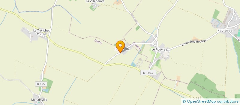 localisation de l'entreprise MONSIEUR JACQUES PERREAU à DIGNY