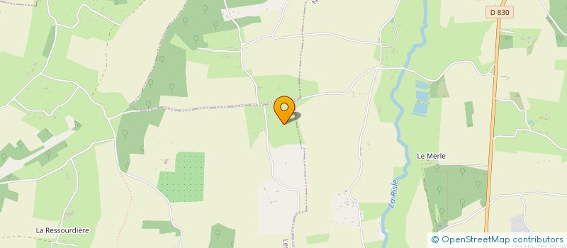 localisation de l'entreprise MONSIEUR JACQUES PERRIER  LES BOTTEREAUX