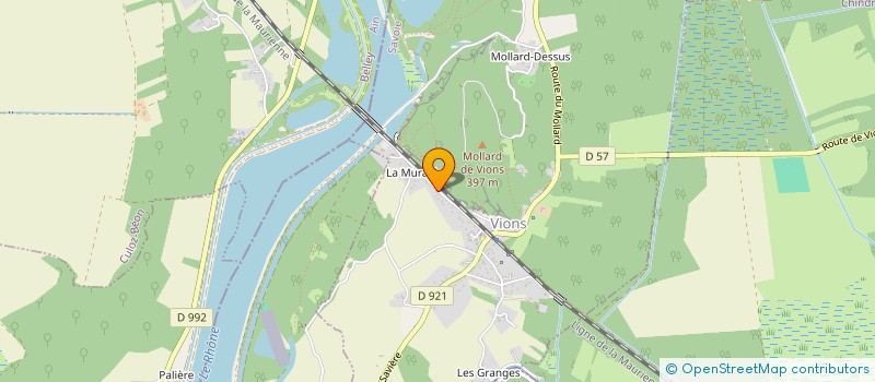 localisation de l'entreprise MONSIEUR JACQUES PERRILLAT-BOITEUX  VIONS