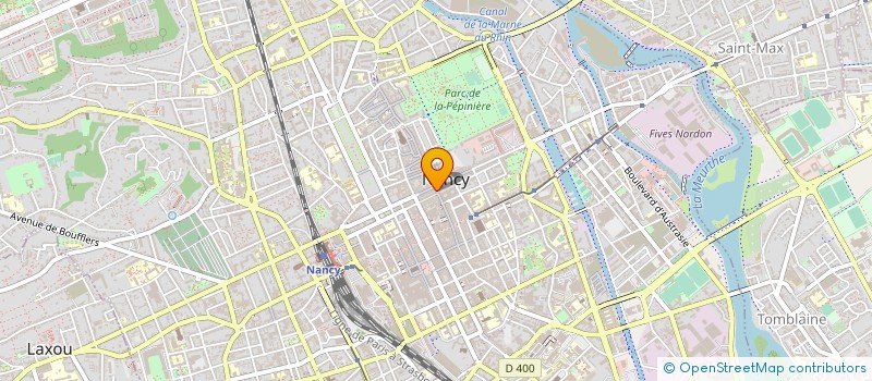 localisation de l'entreprise MONSIEUR JACQUES PETEL  NANCY